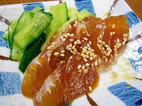 ねっとり熟成の美味しさ!簡単!活魚の漬けレシピ!
